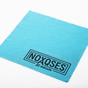 Blue cleaning cloth with 
