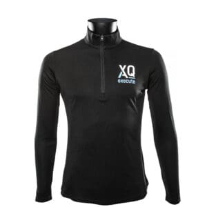 A Pullover Shirt In Black Color
